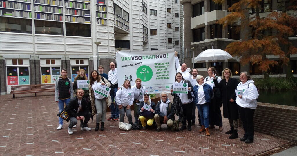 Actiegroep van VSO naar GVO (Demo)